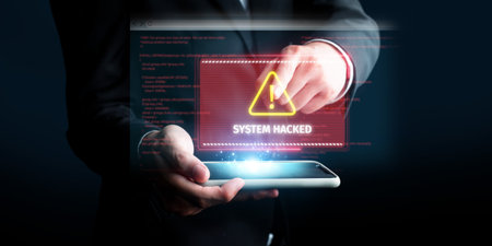Business person identifies vulnerabilities cyber security to prevent hacks. Learn how to safeguard...