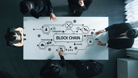 Collaboration in Blockchain Technology: Teams Discuss Security, Tokenization, and Network Strategies...