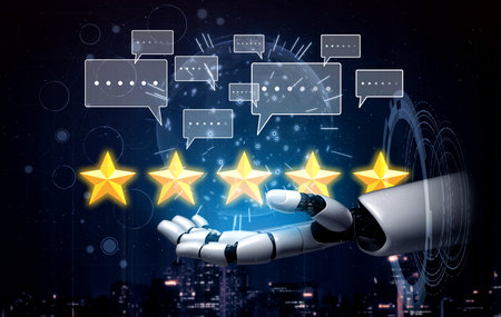 AI analyzes customer reviews with sentiment tools and virtual assistants to improve satisfaction,...