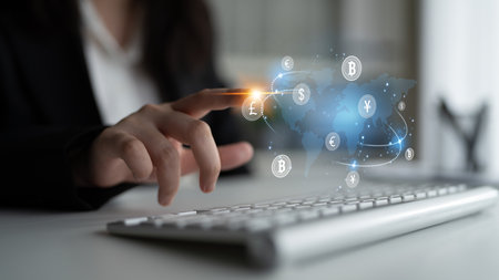 Global currency exchange enables seamless money transfer through currency, exchange, and global...