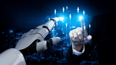 AI expands business networking using smart platforms and virtual assistants to foster digital...