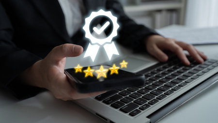 Certified products meet quality standards through assurance processes, verified compliance, and trusted milestones for market confidence.の写真素材