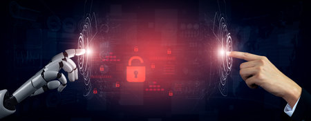 AI system identifies potential data vulnerabilities and alerts for breaches, improving proactive...