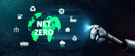 AI guides sustainability strategy with eco-intelligent tools and virtual assistants for achieving...