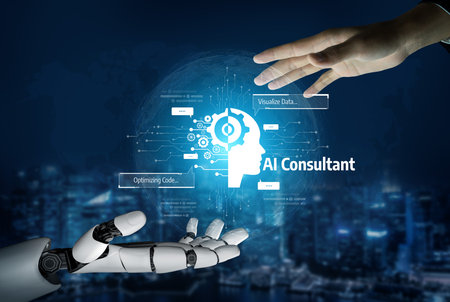 AI Assistant Brain Processor with LLM Technology, Big Data, Machine Learning, Generative AI for...