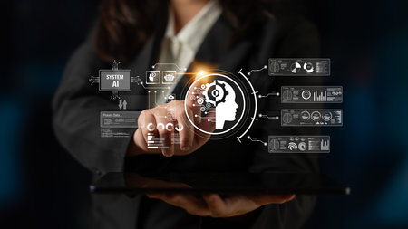 AI assistant with LLM, big data, machine learning, and generative AI powers prompt engineering and...