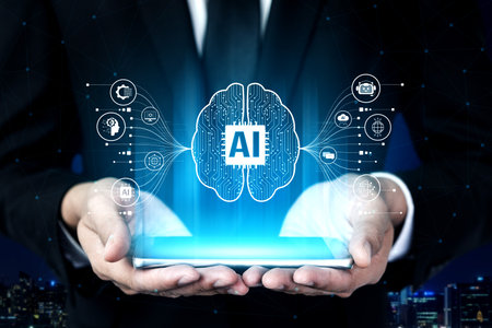 AI assistant with LLM, big data, machine learning, and generative AI powers prompt engineering and...