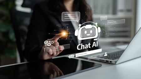 AI assistant with LLM, big data, machine learning, and generative AI powers prompt engineering and...