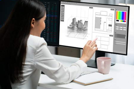 Architectural design brisk software application for architect business and professional designer