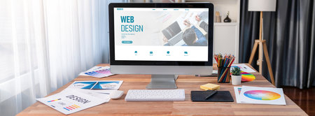 Website design software provide brisk template for online retail business and e-commerce