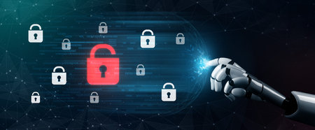 AI system identifies potential data vulnerabilities and alerts for breaches, improving proactive...