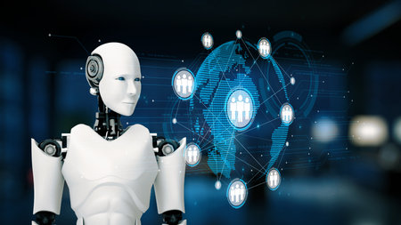 AI expands business networking using smart platforms and virtual assistants to foster digital...