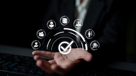 Quality assurance ensures product excellence with compliance checks, QA QC systems, and consistent control for trusted outcomes. Latchの写真素材