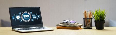 ERP enterprise resource planning software for modish business to plan the marketing strategy