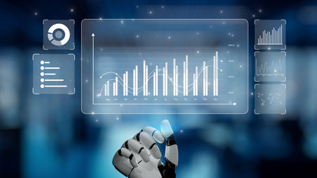 AI drives big data analytics with artificial intelligence insights, virtual assistant dashboards,...