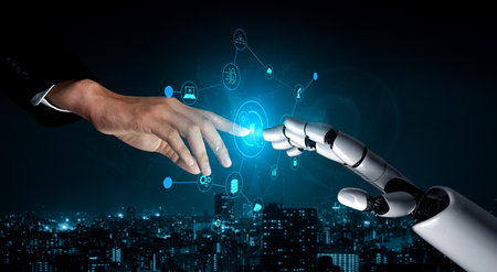 AI enables collaborative intelligence by linking robotics, machine learning, and data systems to...