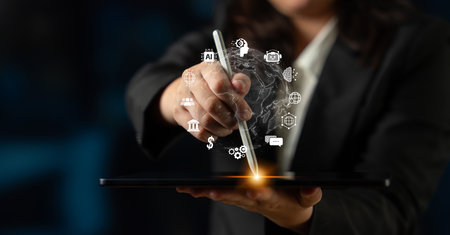 AI assistant with LLM, big data, machine learning, and generative AI powers prompt engineering and...