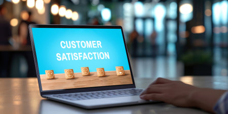 Customer satisfaction and evaluation analysis on brisk software computer for marketing strategy planningの素材