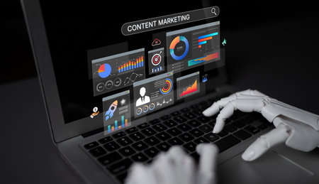 AI boosts content marketing with smart dashboards, analytics, and automation tools to improve...