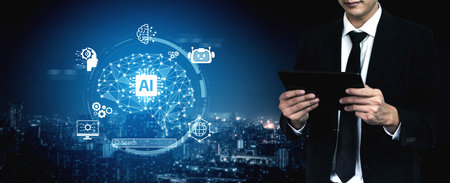 AI assistant with LLM, big data, machine learning, and generative AI powers prompt engineering and...