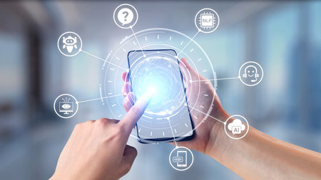 AI Virtual Assistant Artificial Intelligence Chatbot Controlled by Prompt Engineering for...