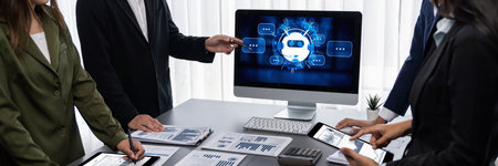 Chatbot software application for brisk online business that automatically reply to customer...