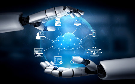 AI enhances cloud computing with scalable infrastructure, secure data, and smart services to support...
