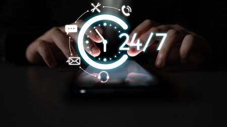 24-hour customer support via help desk, live chat, and online services ensures technical assistance...