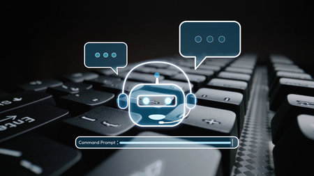 AI Virtual Assistant Artificial Intelligence Chatbot Controlled by Prompt Engineering for...