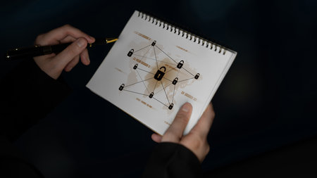 Cyber security protection and cyber security strategies against cyber threats, system hacks, digital...