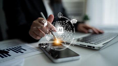 AI assistant with LLM, big data, machine learning, and generative AI powers prompt engineering and...