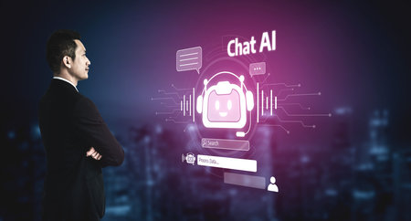 AI assistant with LLM, big data, machine learning, and generative AI powers prompt engineering and...