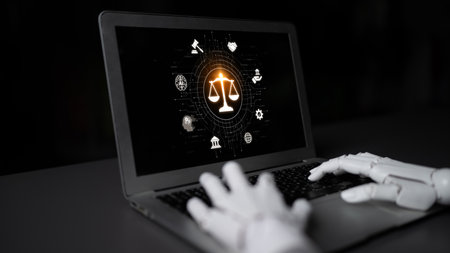AI regulates digital law through compliance dashboards, justice-oriented tools, and secure...