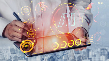 AI Assistant Brain Processor with LLM Technology, Big Data, Machine Learning, Generative AI for...