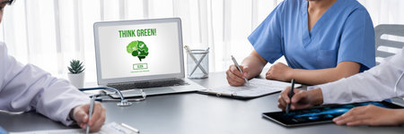 Green business transformation for brisk corporate business to thank green marketing strategy