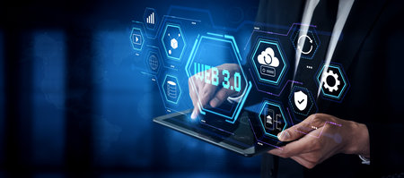 A futuristic user interface for Web 3.0 technology and applications. An overview of decentralized...