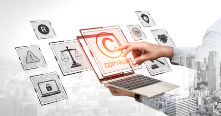 Understanding copyright is essential in digital publishing. Copyright ensures intellectual property is protected. Clear copyright and terms help avoid copyright infringement and legal conflict. Splineの写真素材