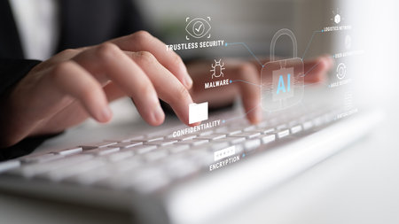 The role of AI in cybersecurity for advanced threat protection and data security. Using AI for...