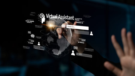 AI assistant with LLM, big data, machine learning, and generative AI powers prompt engineering and...