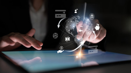 Global digital payment network connecting users, banks, and financial services worldwide through...