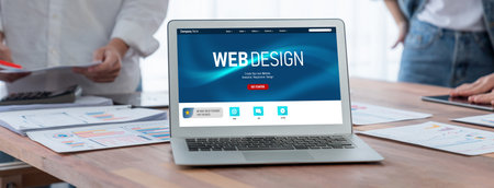 Website design software provide brisk template for online retail business and e-commerce