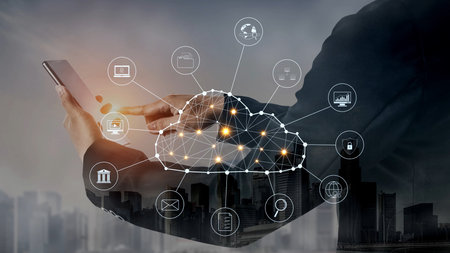 Cloud computing enables cloud, service, and network integration for digital transformation, data...