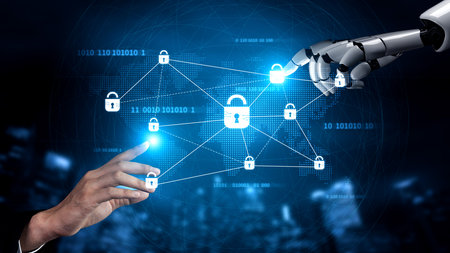 AI strengthens cybersecurity with smart threat detection, virtual firewalls, and automated systems...