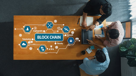 Collaborative Business Meeting on Blockchain Technology and Security Innovations for Network...