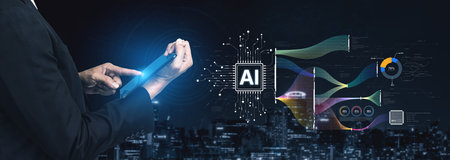 AI Assistant Brain Processor with LLM Technology, Big Data, Machine Learning, Generative AI for...