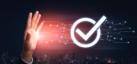 Quality assurance ensures product excellence with compliance checks, QA QC systems, and consistent control for trusted outcomes. Vouchの写真素材