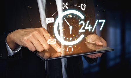 24-hour customer support via help desk, live chat, and online services ensures technical assistance...