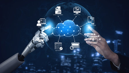AI enhances cloud computing with scalable infrastructure, secure data, and smart services to support...