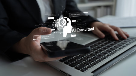AI assistant with LLM, big data, machine learning, and generative AI powers prompt engineering and...