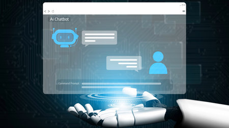 AI Virtual Assistant Artificial Intelligence Chatbot Controlled by Prompt Engineering for...